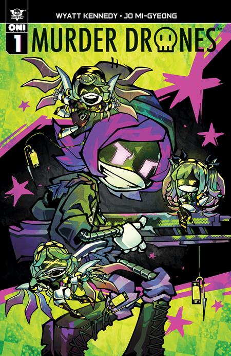 MURDER DRONES #1 (OF 6) CVR C KROOKED GLASSES VAR (1st Print)