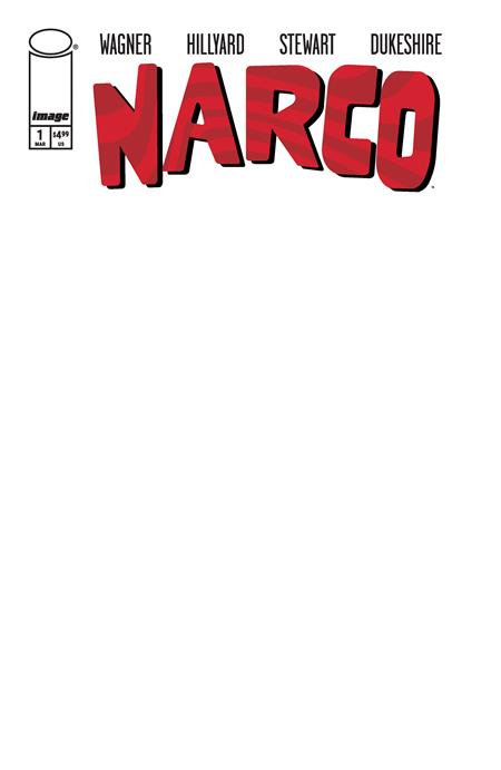 NARCO #1 (OF 5) CVR C BLANK SKETCH VAR (1st Print)