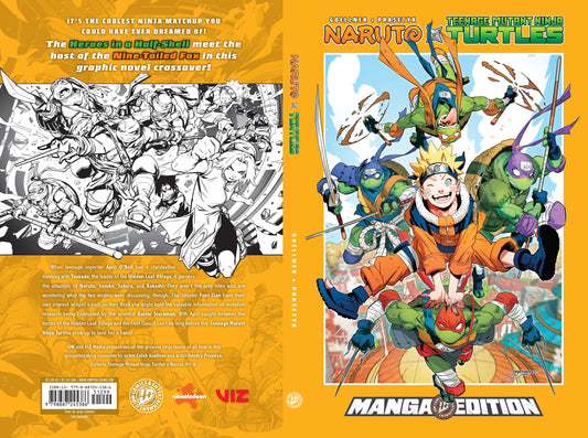 Naruto x Teenage Mutant Ninja Turtles - Manga Style Edition (Trade Paperback) IDW Publishing 2026