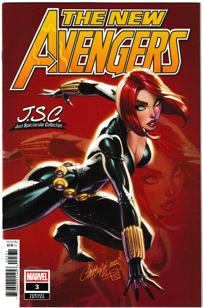 New Avengers #3 J. Scott Campbell Just Spectacular Collection Variant (Marvel Comics, 2025) (NM/NM+)
