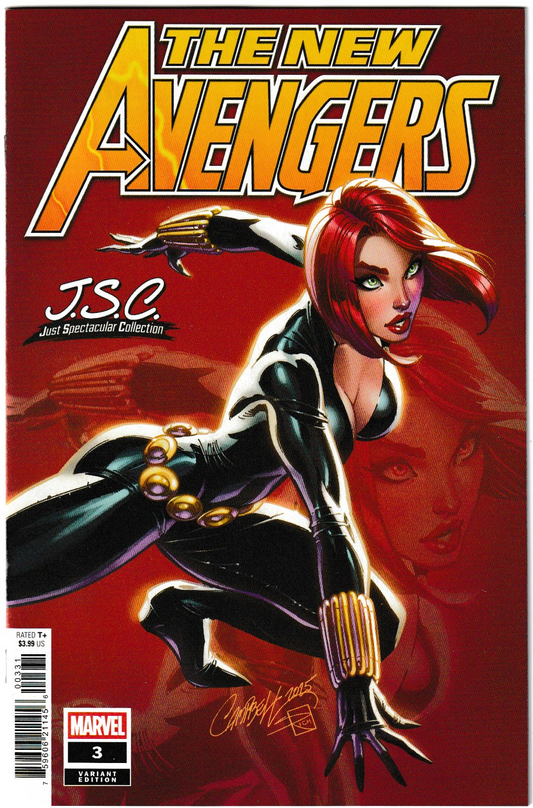 New Avengers #3 J. Scott Campbell Just Spectacular Collection Variant (Marvel Comics, 2025) (NM/NM+)