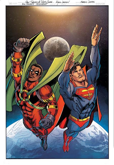 NEW HISTORY OF THE DC UNIVERSE THE DAKOTA INCIDENT #1 (ONE SHOT) CVR B DENYS COWAN & DAN JURGENS CARD STOCK VAR (1st Print)