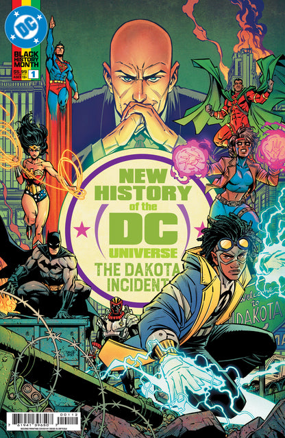 (x5) NEW HISTORY OF THE DC UNIVERSE THE DAKOTA INCIDENT #1 (ONE SHOT) Second Printing Cvr A Diego Olortegui (2nd Print) [5 Book Bundle]