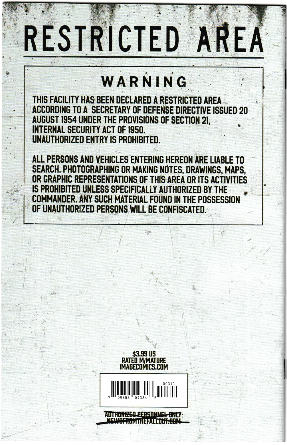 News From The Fallout #3 (of 6) Cover A (Jeffrey Alan Love) NM/NM+