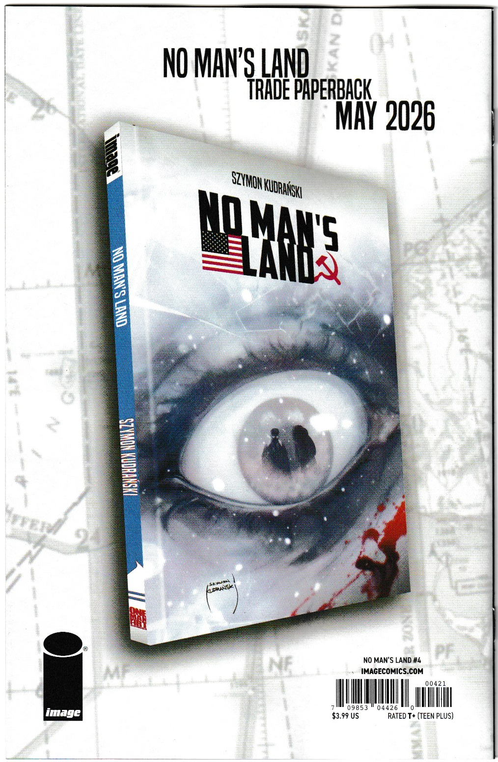 NO MANS LAND #4 (OF 4) CVR B SZYMON KUDRANSKI PLAYSTATION VAR 1st Print