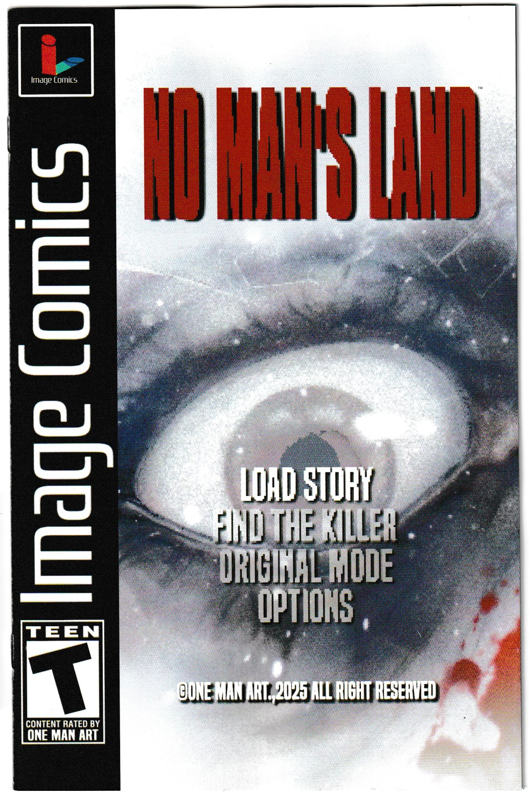 NO MANS LAND #4 (OF 4) CVR B SZYMON KUDRANSKI PLAYSTATION VAR 1st Print