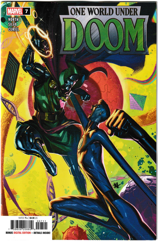One World Under Doom #7 A Cover (Ben Harvey) Marvel Comics - 2025