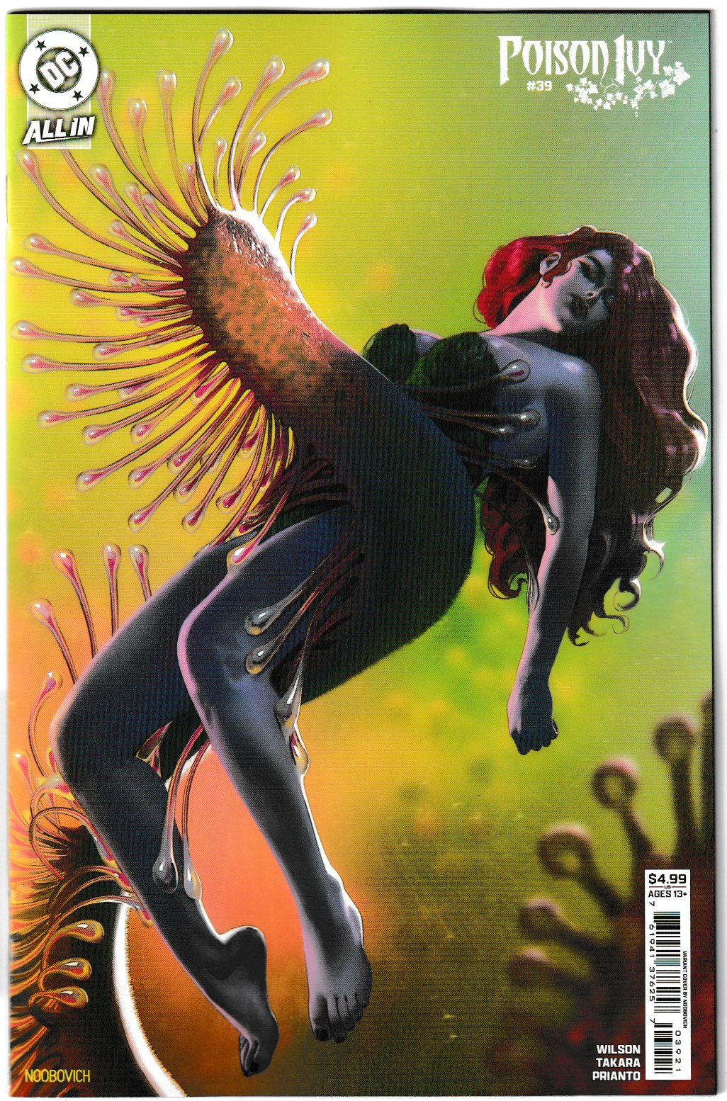 Poison Ivy #39 Cover B Noobovich Card Stock Variant DC Comics 2025