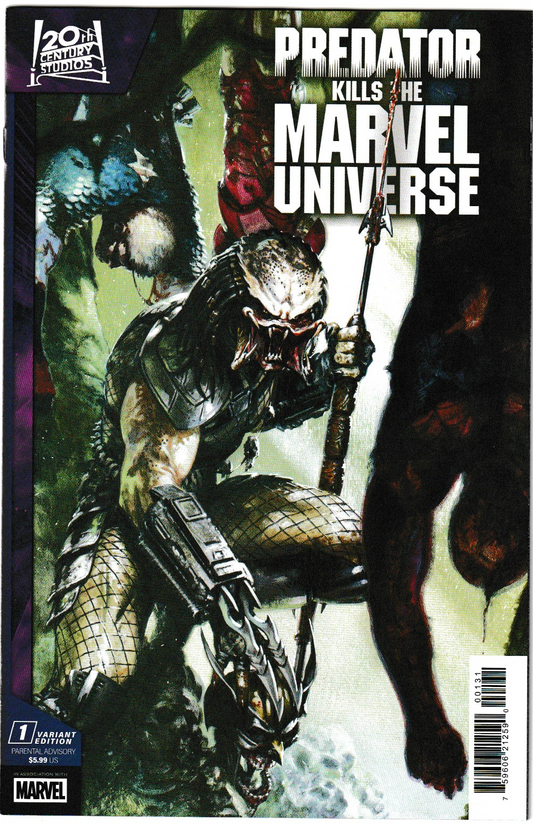 Predator Kills the Marvel Universe #1 Gabriele Dell’Otto Variant (Marvel Comics, 2025) (NM/NM+)