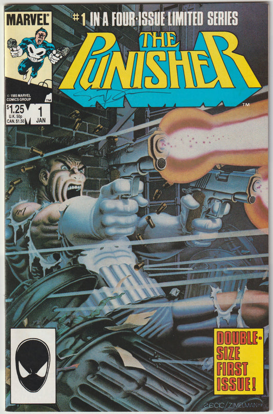 Punisher (1986) #1 of 5 [SIGNED BY STEVEN GRANT & MIKE ZECK]