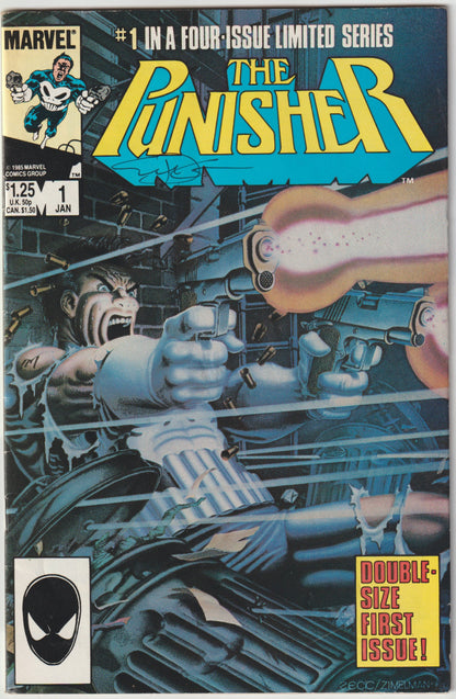 Punisher (1986) #1 of 5 [SIGNED BY STEVEN GRANT & MIKE ZECK]