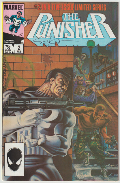 Punisher (1986) #2 of 5 [SIGNED BY STEVEN GRANT & MIKE ZECK]