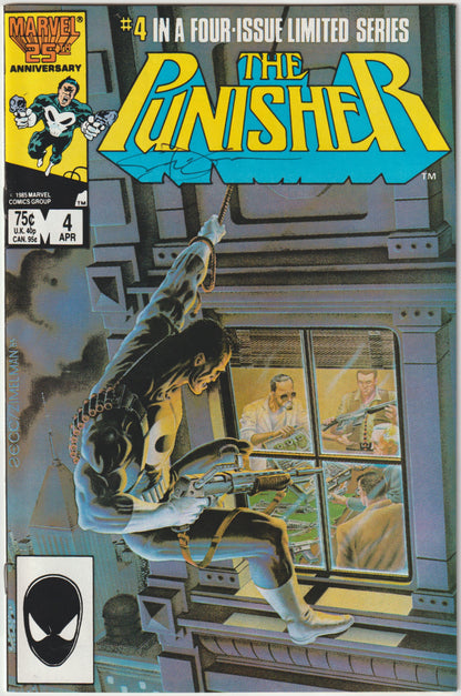 Punisher (1986) #4 of 5 [SIGNED BY STEVEN GRANT & MIKE ZECK]