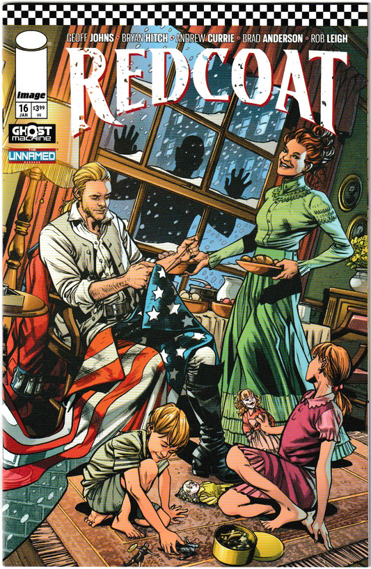 REDCOAT #16 CVR A BRYAN HITCH & BRAD ANDERSON WRAPAROUND (1st Print)