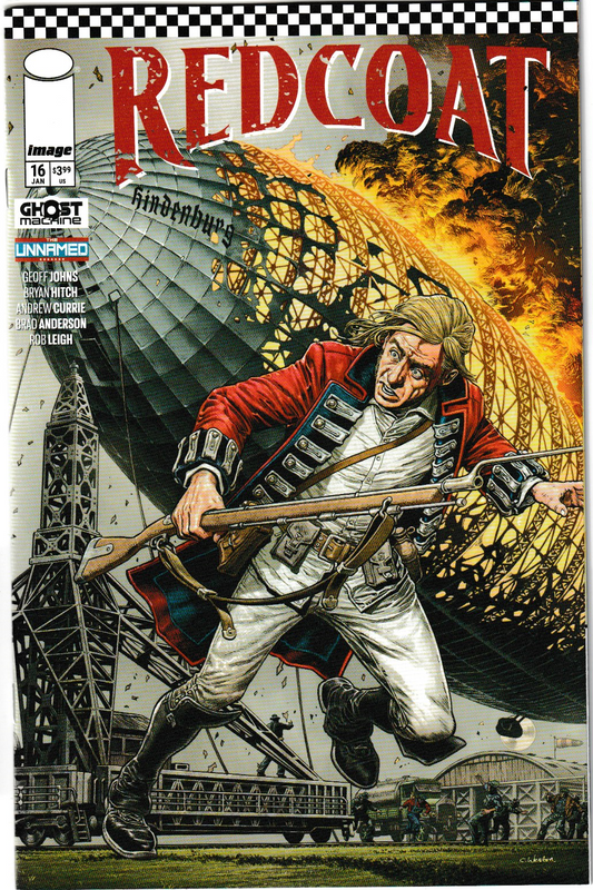 REDCOAT #16 CVR B CHRIS WESTON VAR (1st Print)