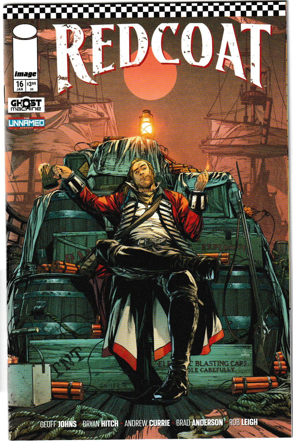 REDCOAT #16 Bundle 3 Covers A-C (1st Print) [3 Book Bundle]