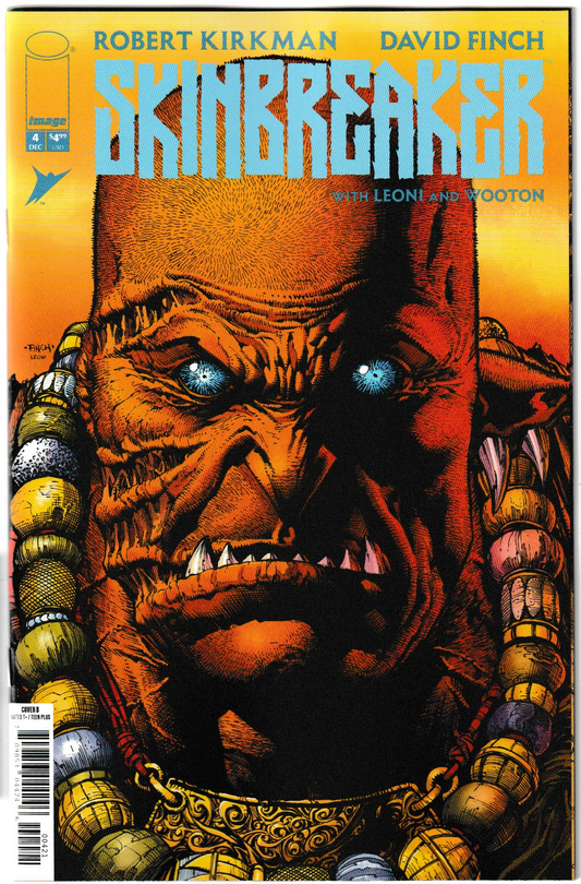 SKINBREAKER #4 CVR B DAVID FINCH PORTRAIT VAR 1st Print