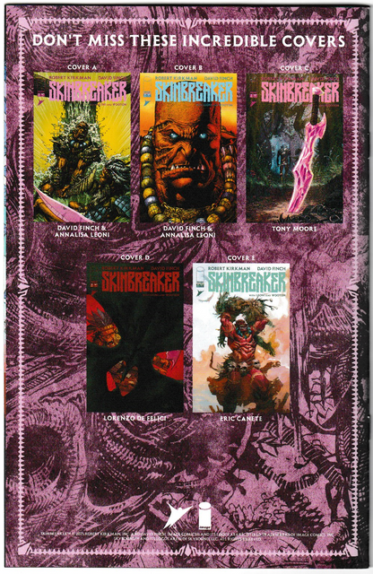 SKINBREAKER #4 CVR C INC 1:10 TONY MOORE VAR 1st Print