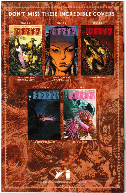 SKINBREAKER #5 CVR A DAVID FINCH & ANNALISA LEONI (1st Print)