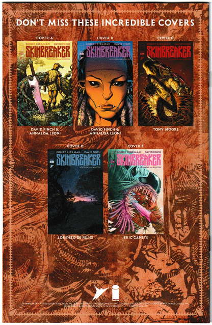 SKINBREAKER #5 CVR B DAVID FINCH & ANNALISA LEONI PORTRAIT VAR (1st Print)