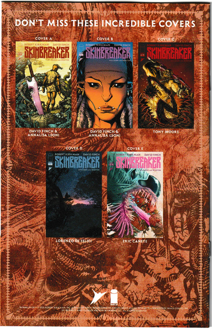 SKINBREAKER #5 CVR C INC 1:10 TONY MOORE VAR (1st Print)
