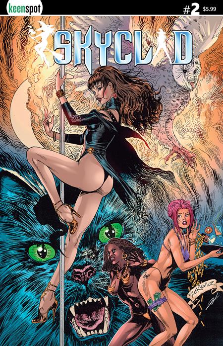 SKYCLAD #2 CVR A MICHAL DUTKIEWICZ FAMILIAR FRENZY (MR) (1st Print)