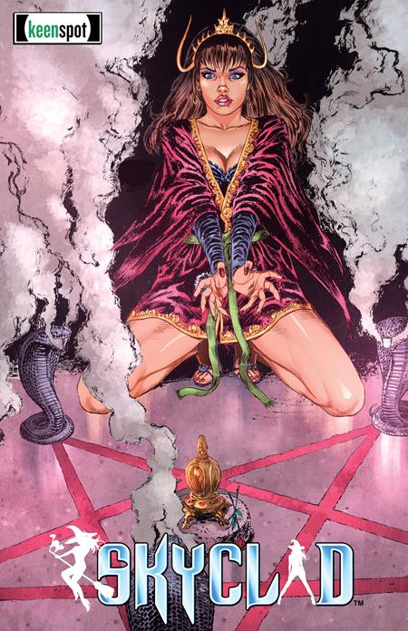SKYCLAD #2 CVR C MICHAL DUTKIEWICZ FOR THE GRAM BLANK SKETCH FLIP VAR (MR) (1st Print)