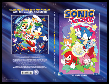 Sonic the Hedgehog: 35th Anniversary Special - The Deluxe Edition (Hard Cover) IDW Publishing 2026