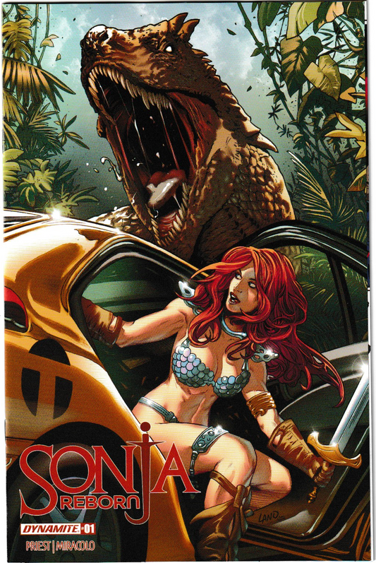 Sonja Reborn #1 CVR D Greg Land Var (NM/NM+)
