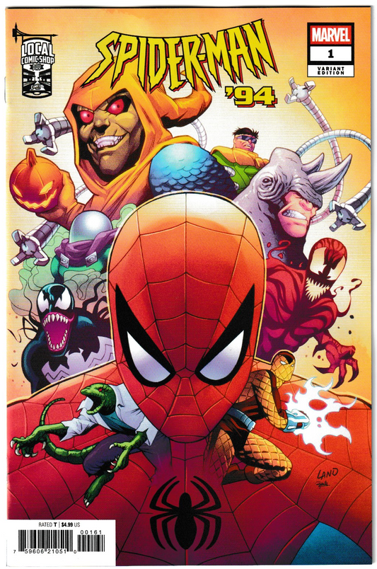 Spider-Man '94 #1 Greg Land Local Comic Shop Day Variant NM/NM+