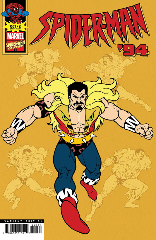 Spider-Man '94 #2 Marvel Animation Kraven Variant Cover
