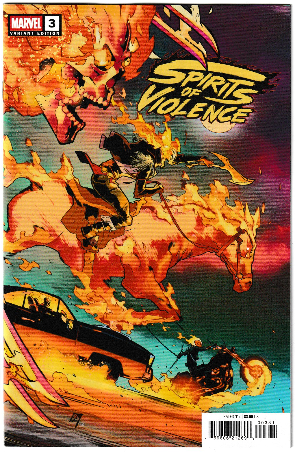 SPIRITS OF VIOLENCE #3 C.F. VILLA VARIANT