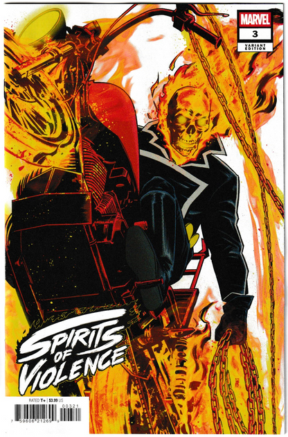 SPIRITS OF VIOLENCE #3 JORGE FORNÉS VARIANT