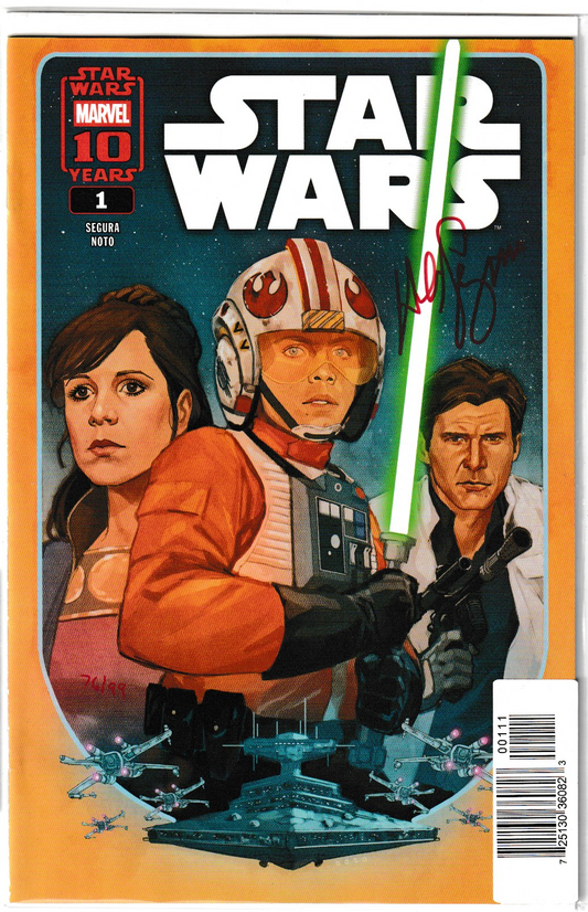 Star Wars #1 Signed by Alex Segura #76 with COA