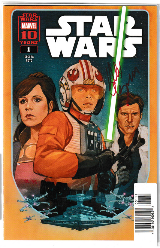 Star Wars #1 Signed by Alex Segura #86 with COA