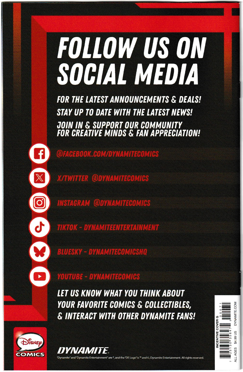 Stitch #5 Cover G (1:10 Ciro Cangialosi Virgin Variant)