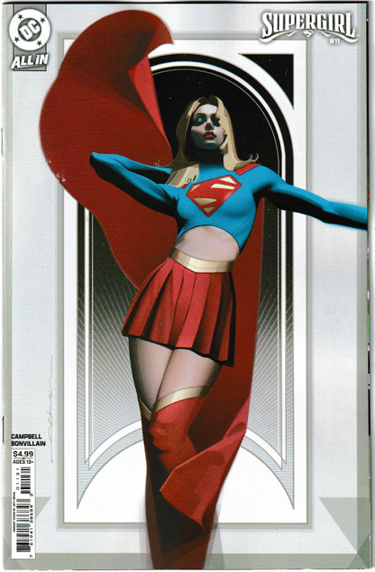 SUPERGIRL #11 CVR C JEFF DEKAL CARD STOCK VAR