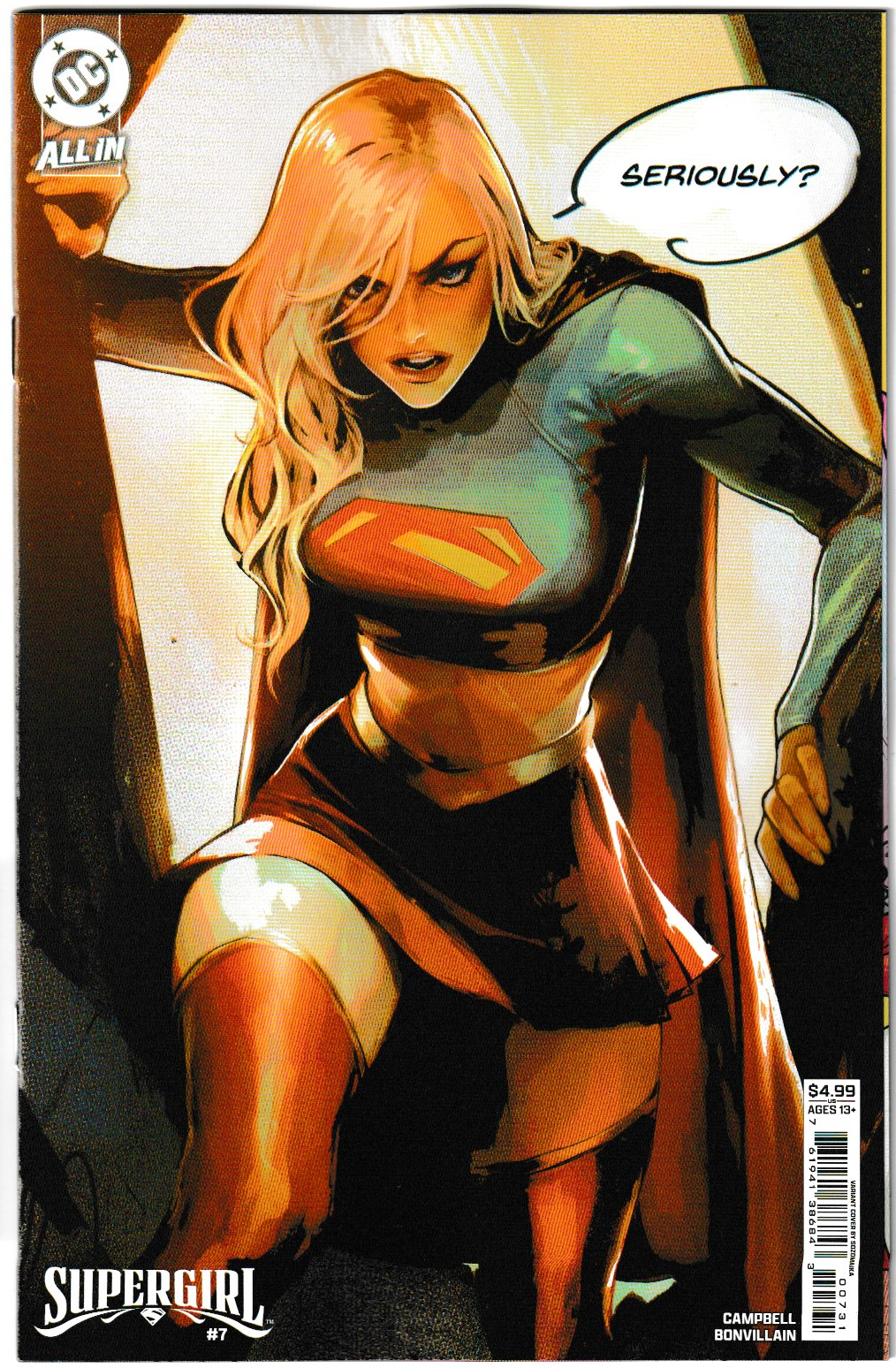 Supergirl #7 Bundle 4 Covers A-D 1st Print [4 Book Bundle]