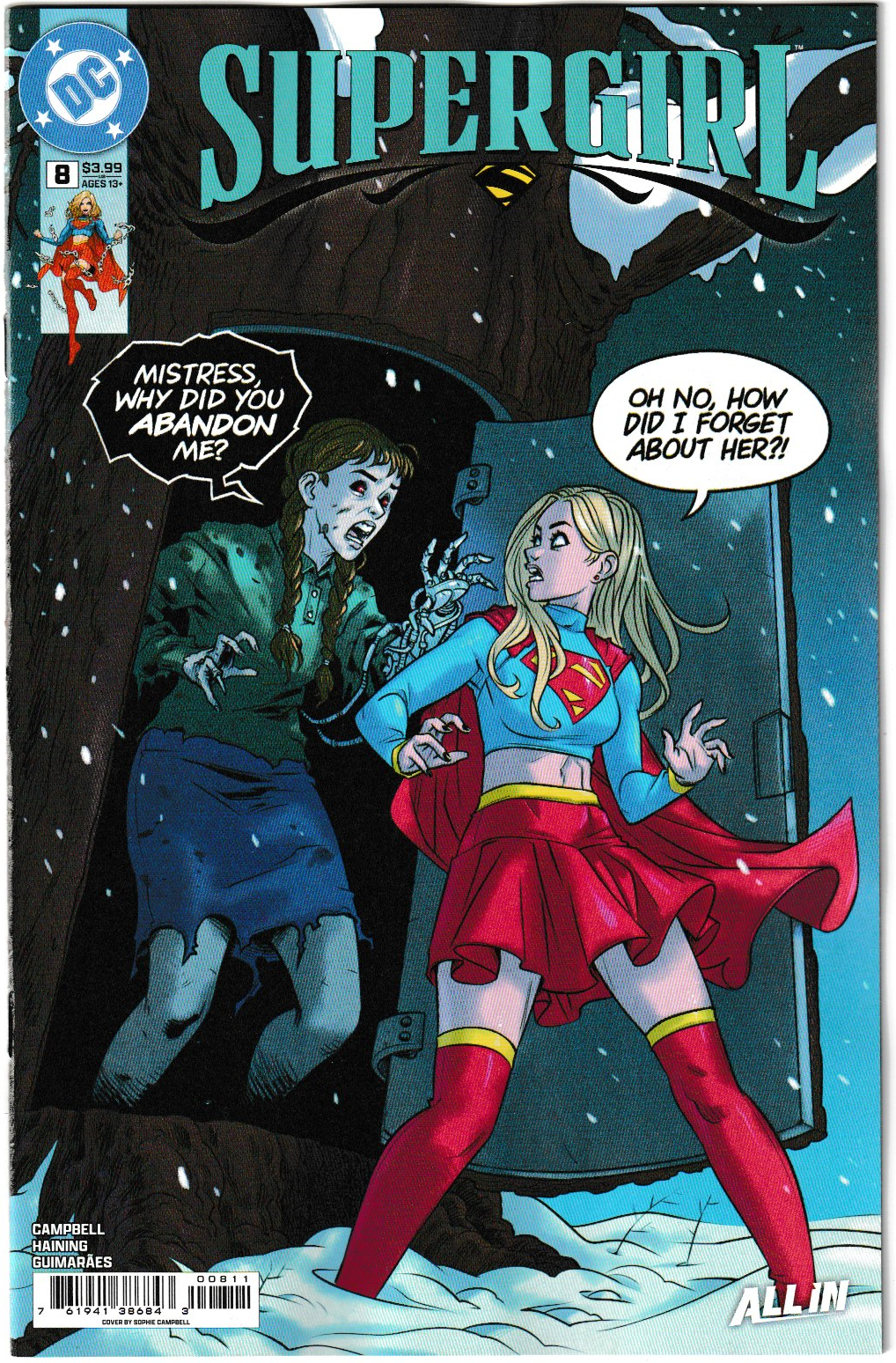 Supergirl #8 Cover A Sophie Campbell (DC Comics, 2025)