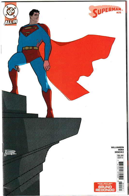 Superman #29 Cover E (Bruno Redondo Artist Spotlight)