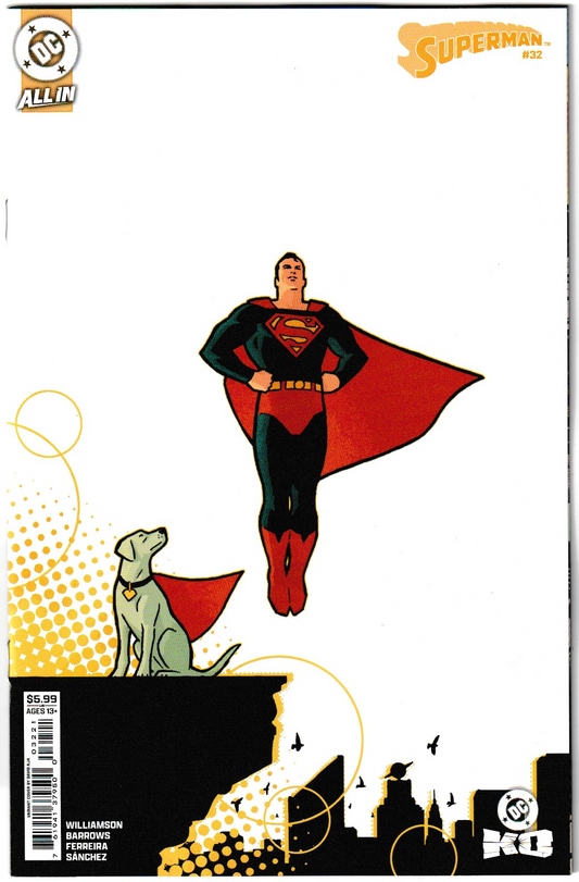 Superman #32 Cvr B David Aja Card Stock Var (DC K.O. Tie-In) (DC Comics 2025)