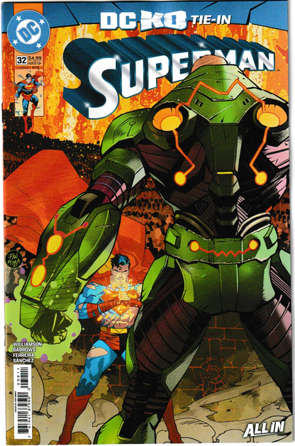 Superman #32 Dan Mora (DC K.O. Tie-In) (DC Comics 2025)