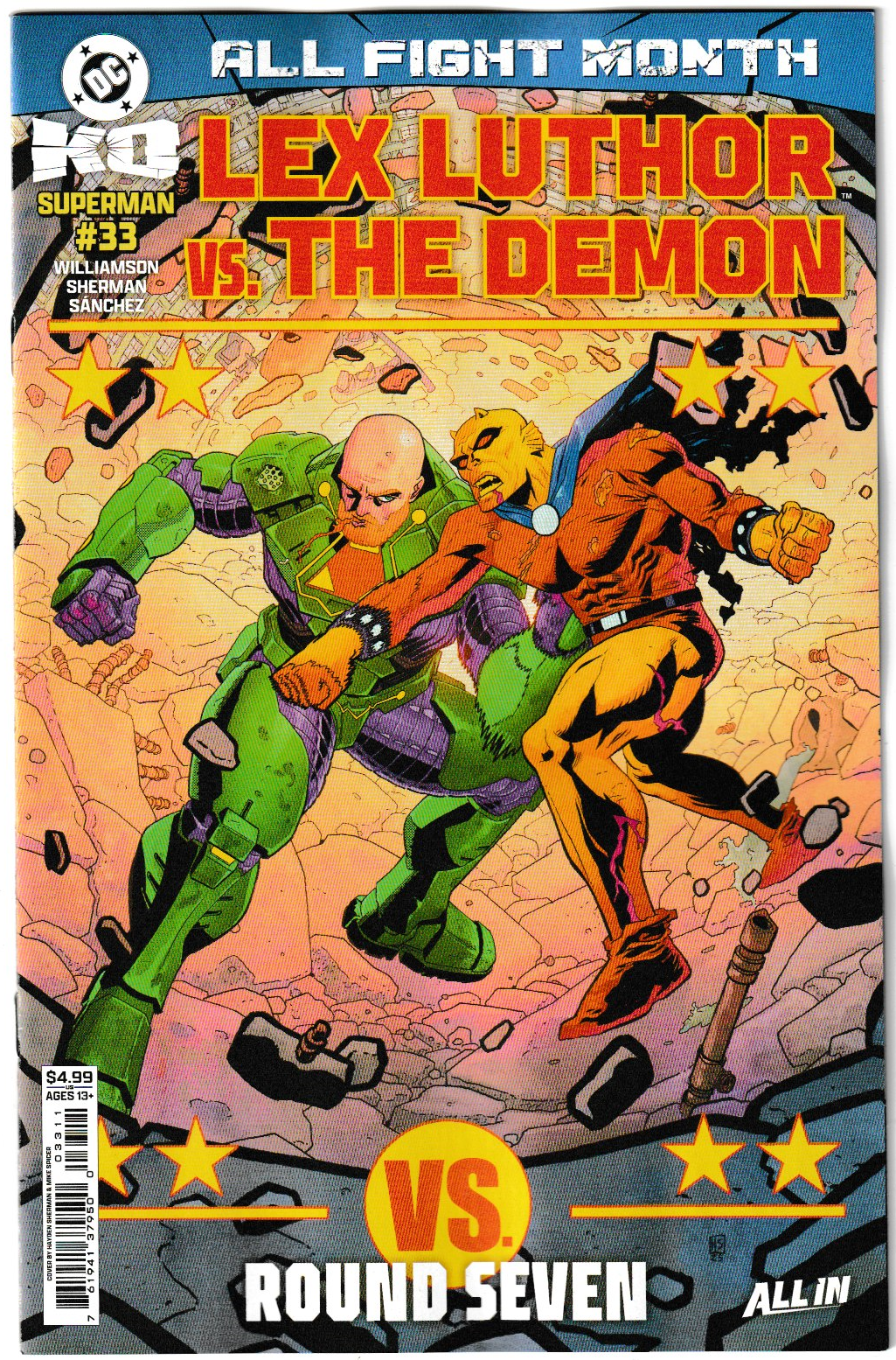 SUPERMAN #33 CVR A HAYDEN SHERMAN (DC K.O.) 1st Print