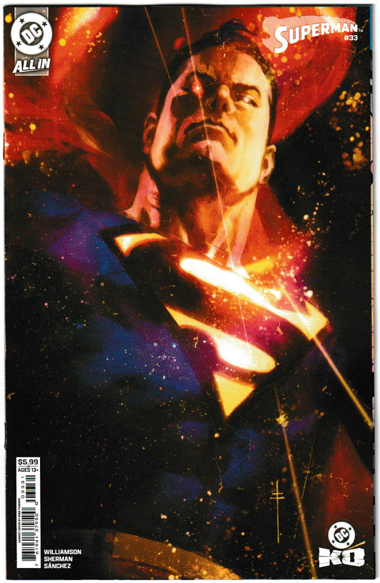 SUPERMAN #33 CVR C SEBASTIÁN FIUMARA CARD STOCK VAR (DC K.O.) 1st Print