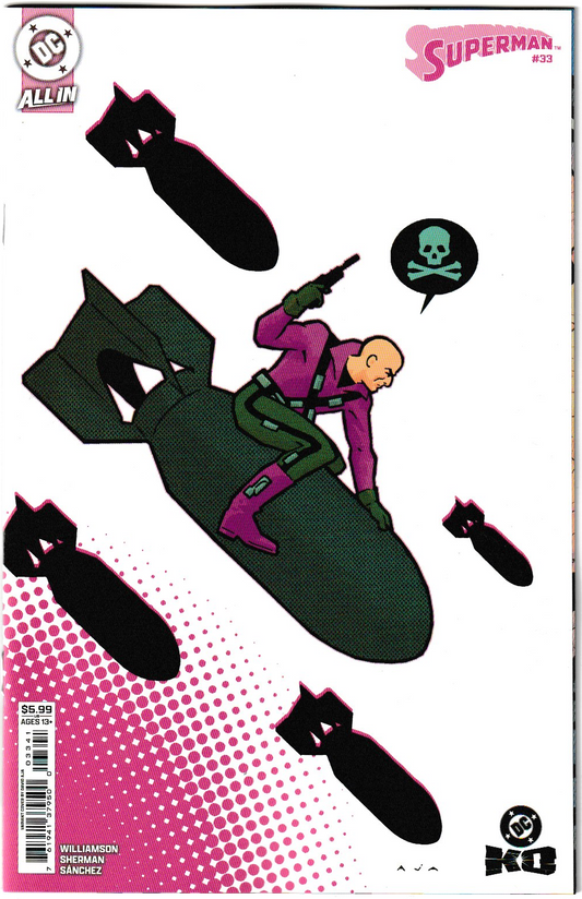 SUPERMAN #33 CVR D DAVID AJA CARD STOCK VAR (DC K.O.) 1st Print