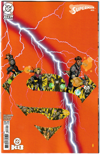 SUPERMAN #33 CVR E JORGE FORNÉS CARD STOCK VAR (DC K.O.)