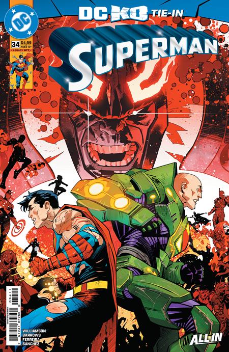 SUPERMAN #34 Bundle 6 Covers A-F (DC KO Tie-In) [6 Book Bundle]