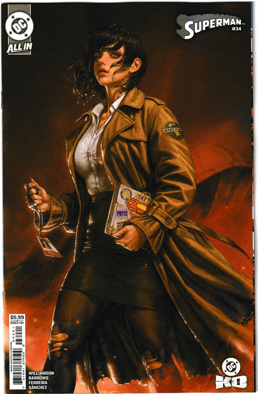 SUPERMAN #34 CVR B KYUYONG EOM CARD STOCK VAR (DC K.O.)