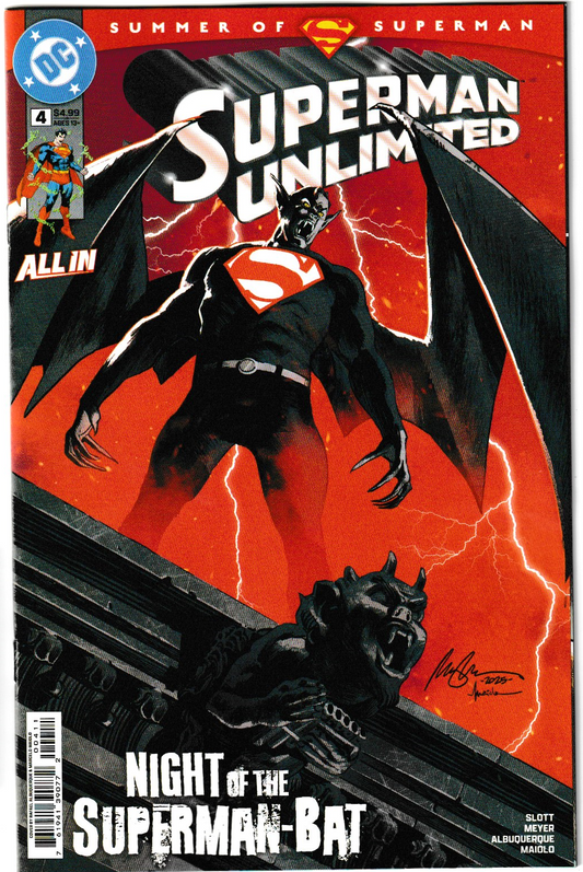 Superman Unlimited #4 Cover A Rafael Albuquerque (DC Comics, 2025) (NM/NM+)