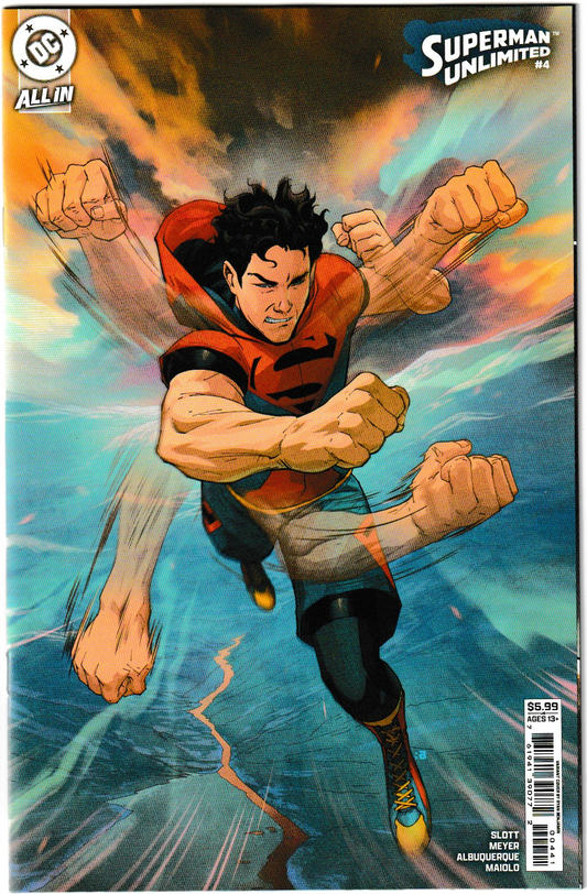 Superman Unlimited #4 Cover E Ryan Benjamin Card Stock Variant (DC Comics, 2025) (NM/NM+)